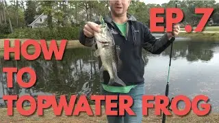 How to Fish a Topwater Frog - How to Bass Fish Ep. 7