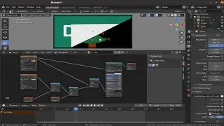 Blender 2D animations - using shader editor for custom reveal 