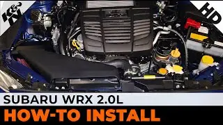 Subaru WRX 2.0L [#69-8006TTK] Air Intake  Installation