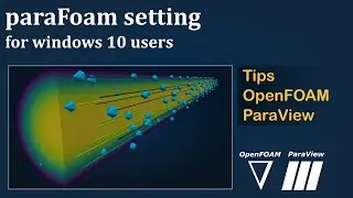 paraFoam command not working in windows 10