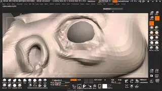 Tutorial: Character Sculpting in ZBrush: Part 3-9