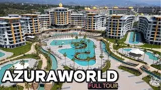 Azuraworld Alanya | Luxury Beachfront Complex Tour with Villas, Hotel & Private Beach in Turkey