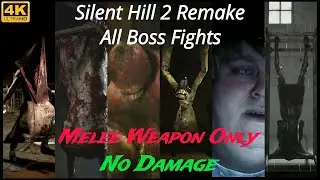 Silent Hill 2 Remake Boss fights Melee weapon only No damage