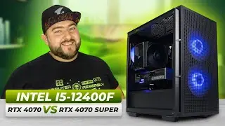 Intel i5 - 12400F + RTX 4070 SUPER VS RTX 4070 👽 Гайд по СБОРКЕ ИГРОВОГО mATX ПК