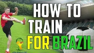 Training For The FIFA 2014 World Cup in Brazil! Funny Football Skit!