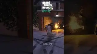 Garage VS Grenade in Gta game evolution #gta #noilyt