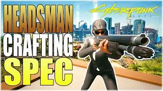 HOW TO GET HEADSMAN CRAFTING SPEC (item for V's armoury) - Cyberpunk 2077