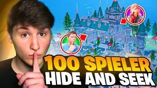 JONZY veranstaltet ein 100 Spieler HIDE & SEEK in CASTLE DOOM