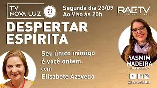 Seu único inimigo é você ontem | com Elizabete Azevedo | 🚨📡 Seg. às 20hs ao Vivo!  23/09/24