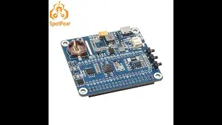 Spotpear Raspberry Pi 3B/4B/ZERO to pico onboard RP2040 RTC also power control UPS board