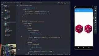 ASMR Programming - Make a Dice Roller App - No Talking