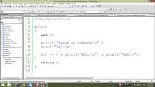 c program to check odd or even with differents method - Learn C Programming P5