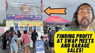 FINDING PROFIT FROM GARAGE SALES AND SWAP MEETS!