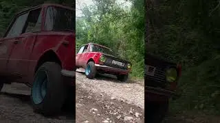 Как правильно ездить на жигулях или еду на копейке несмотря на любые препятствия