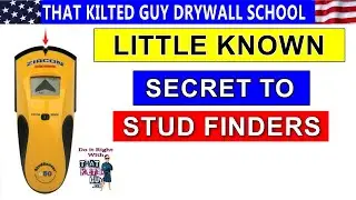 How to make your stud finder work right! 