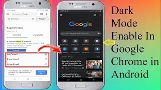 How to Enable Dark Mode in Google Chrome on Android in Hindi 2019