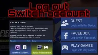 How to log out and log in Fifa Mobile.play another account.