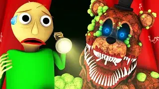 Балди vs 5 Ночей у Фредди: Ночь 1 (Five Nights At Freddy’s | Baldi FNAF ФНАФ Хоррор 3D Анимация)