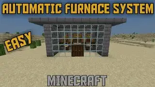 Easy Automatic furnace + melting system in Minecraft ||  best building hacks || 