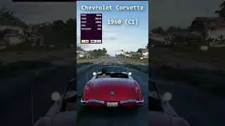 Every Generation of the Corvette | Forza Horizon 5