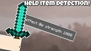 TEST FOR HELD ITEMS