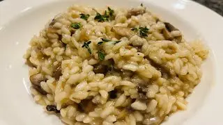 The Best Mushroom Truffle Risotto! 🇮🇹😍 
