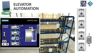 Automatizacion de Ascensor/Elevador de edificio - Factory IO/Tia Portal