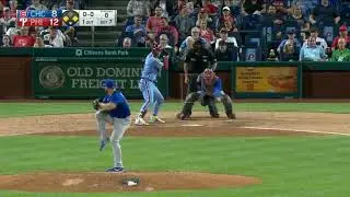 Bryce Harper Crushes 33rd Homerun To Rout Cubs 17-8 MVP!
