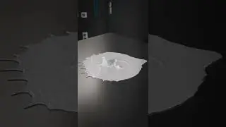 Falling cup slow motion Blender 3D