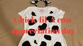 DIY COW COSTUME FOR CHICK-FIL-A COW APPRECIATION DAY