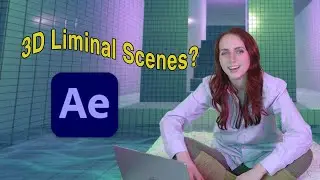 Build Your Own 3D Low-Poly Scene in After Effects | @hallietut x Adobe Video