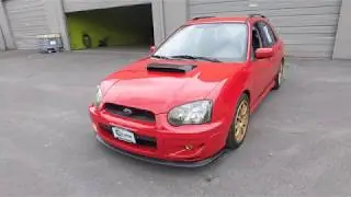 2005 Subaru WRX San Remo Red From Grip Autos