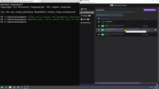 Run WordPress In a Pod using Podman Desktop on Windows