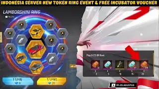 Indonesia Server New Token Ring Event & Free Incubator Voucher 🔥 ff indonesia server new event 🎯