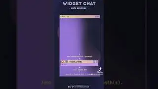 Retro twitch chat widget 