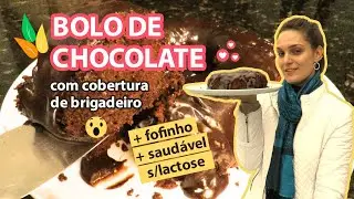 BOLO DE CHOCOLATE SEM LÁCTEOS