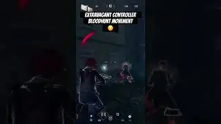 Extravagant controller Bloodhunt movement😏 #shorts