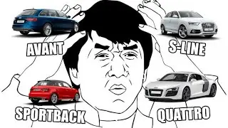 CAR CRASH - IDIOT AUDI DRIVERS, AUDI CRASH FAILS