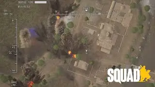 Squad Gameplay Ep. 24 - Commander UAV Action - US Army - Russian Army