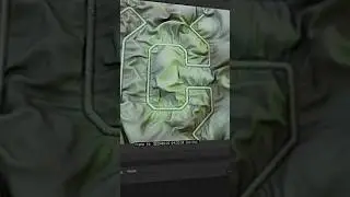 Clothing logo animation in progress