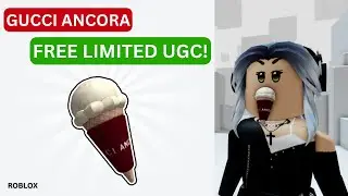 Free Limited UGC | How To Get The Gucci Ancora Ice Cream Cone in Gucci Ancora Fashion Show | Roblox