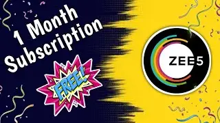 ZEE5 1 Month Subscription Plan Free | How To Avail ? Watch Free Movies, Web Series, TV Shows....