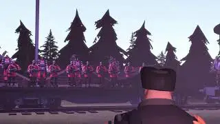King Communist giving a grand speech