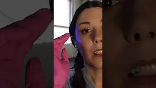 Touching Your Face with Pink Gloves On (ASMR)