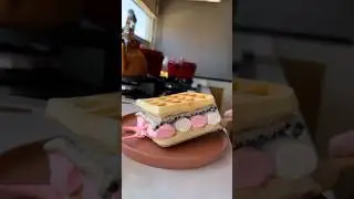 Barbie waffle 🧇 