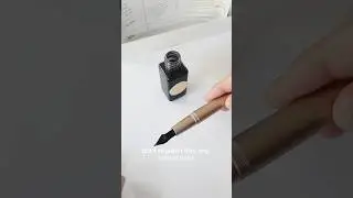 Was this pen worth the wait?!✨ #shorts #handlettering #calligraphy #moderncalligraphy
