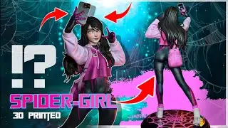 How To Paint 3d Print - Custom Spidergirl