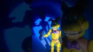 😱Five nights at freddy's Into the pit! I made Spring Bonnie