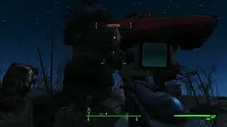 Fallout 4: At night with maxed out stealth how close could you get to a turret? Or a behemoth?