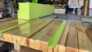 Fence Extension and table saw outfeed support